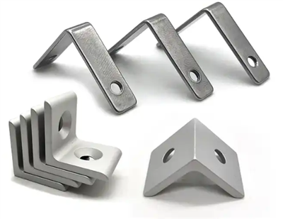 Wspornik metalowy w kształcie litery L, stal metalowa