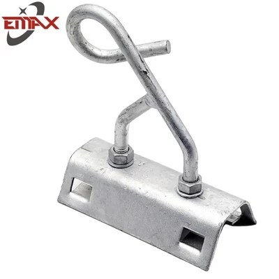 C typ aluminium aluminiowy wspornik bieguna z haczykiem